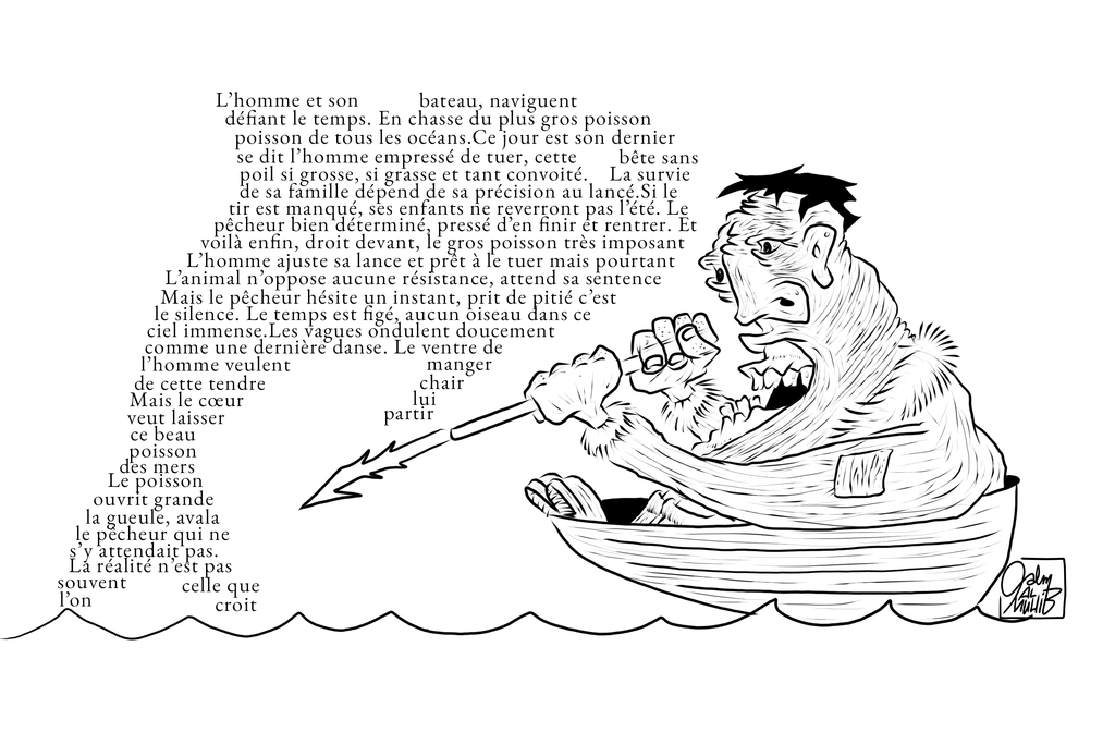 Art&rature le gros poisson
